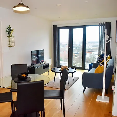2 Bedroom Luxury Penthouse Birmingham City Centre! Free Parking On Site Exterior photo